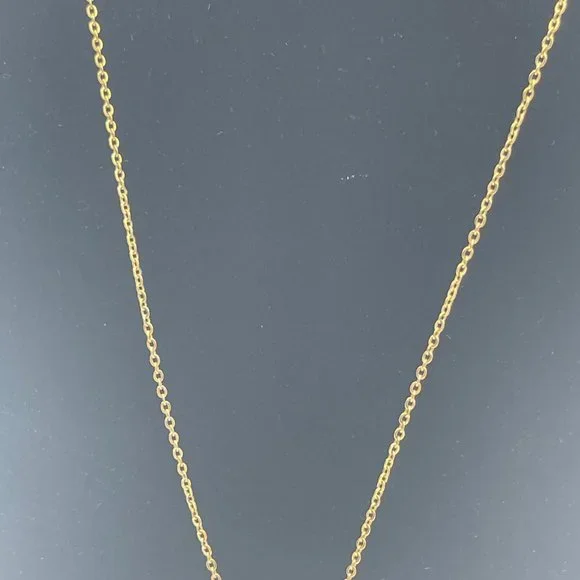 Gold Family Charm Necklace Chain Clasp - Picture 5 of 5